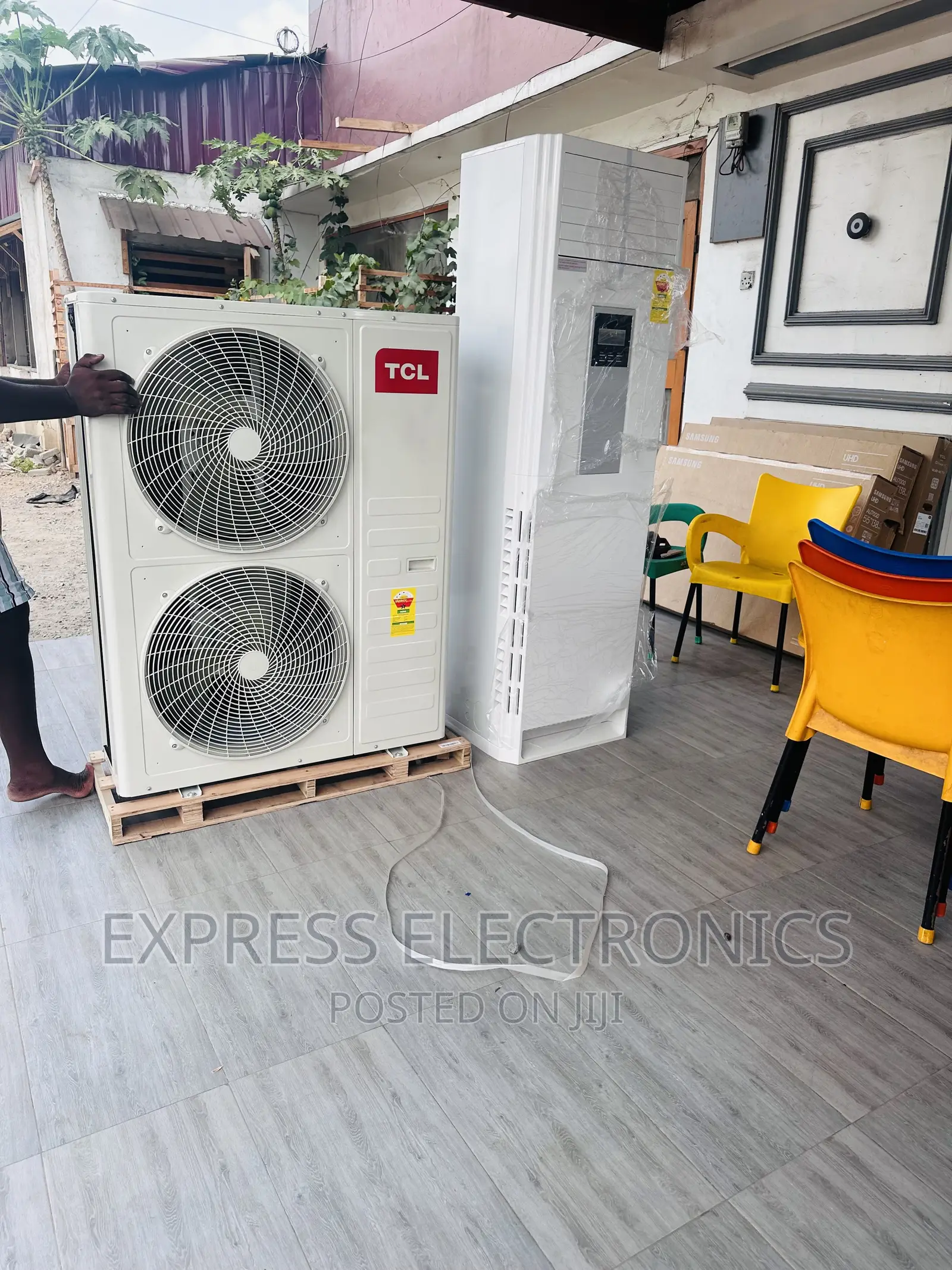 5.0hp Split R410 Gas TCL Split Standing Tower Airconditioner