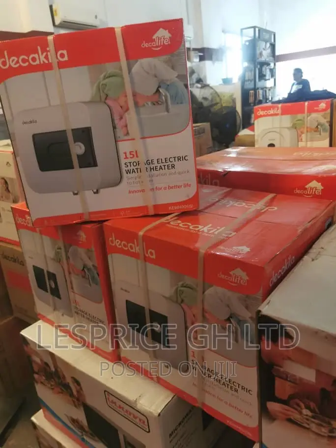 Premium Quality//Decakila 15L Water Heater