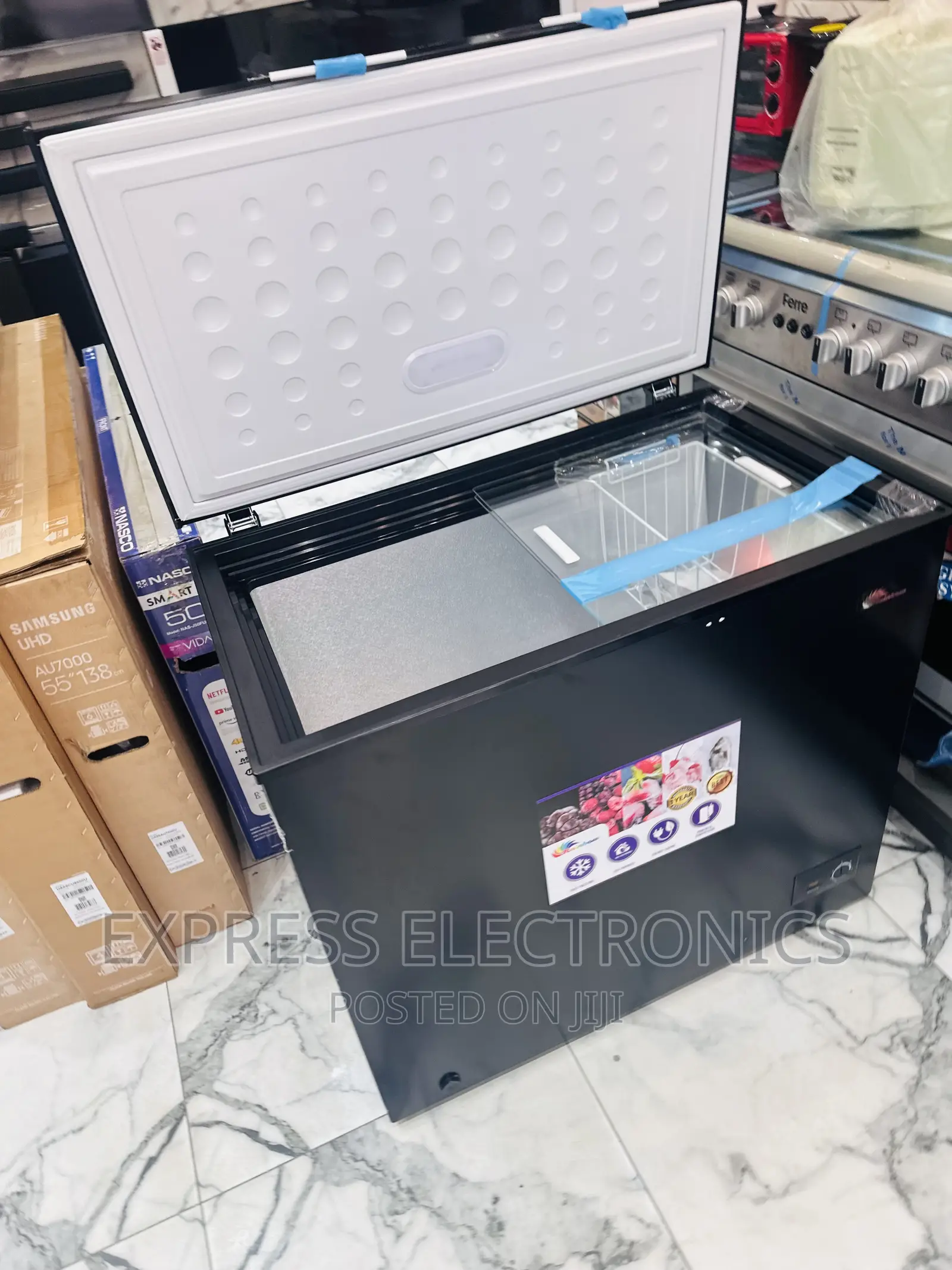 Freeze  Master Chest Freezer Single Pot Rainbow 200L