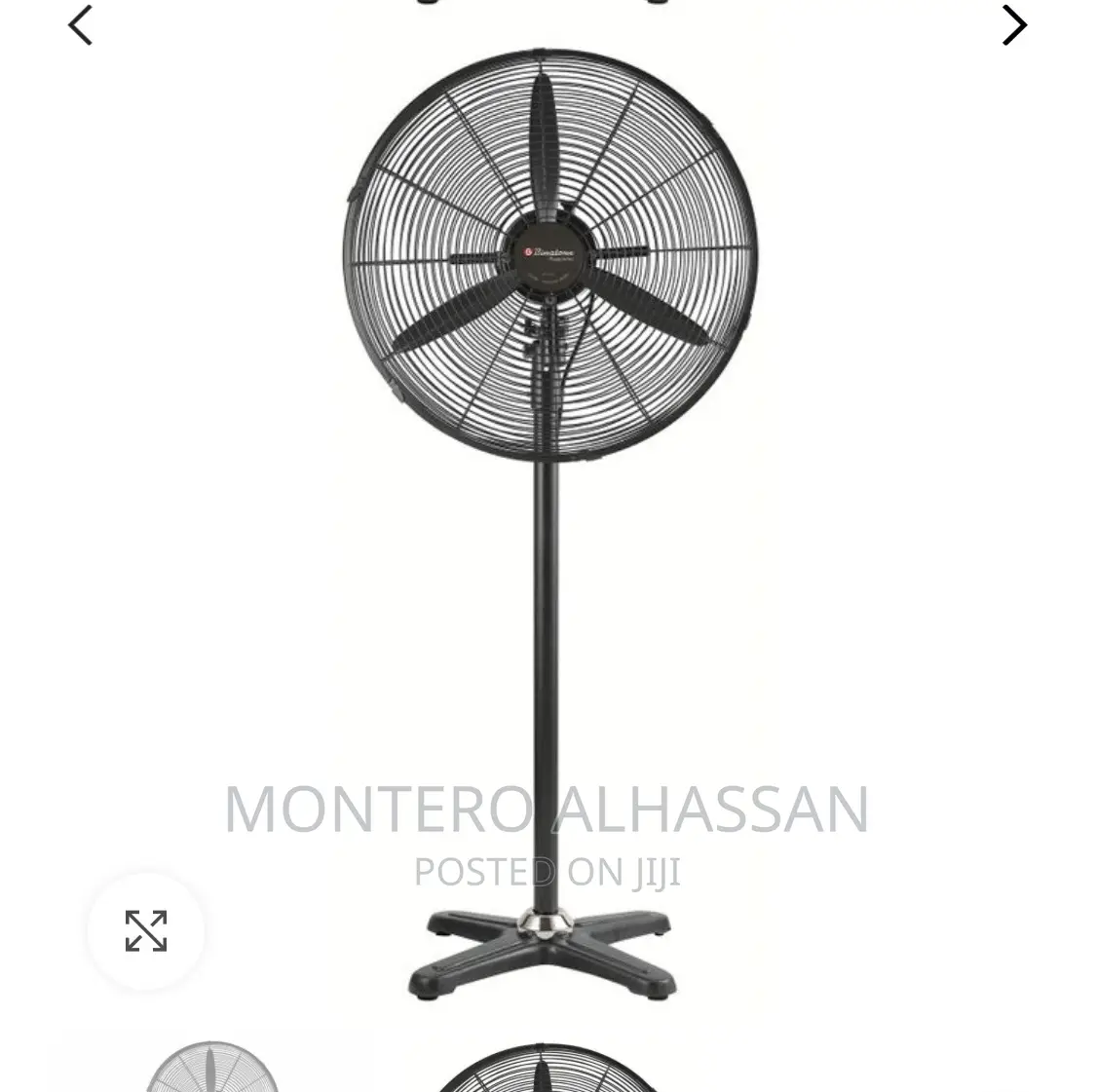 26” Industrial Standing Fan
