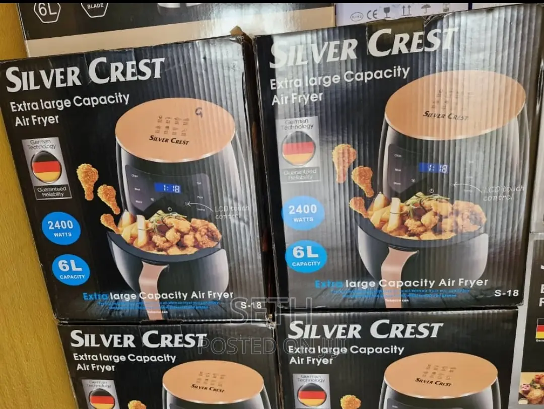 Quality Silver Crest Air Fryer 6l 6 Litres