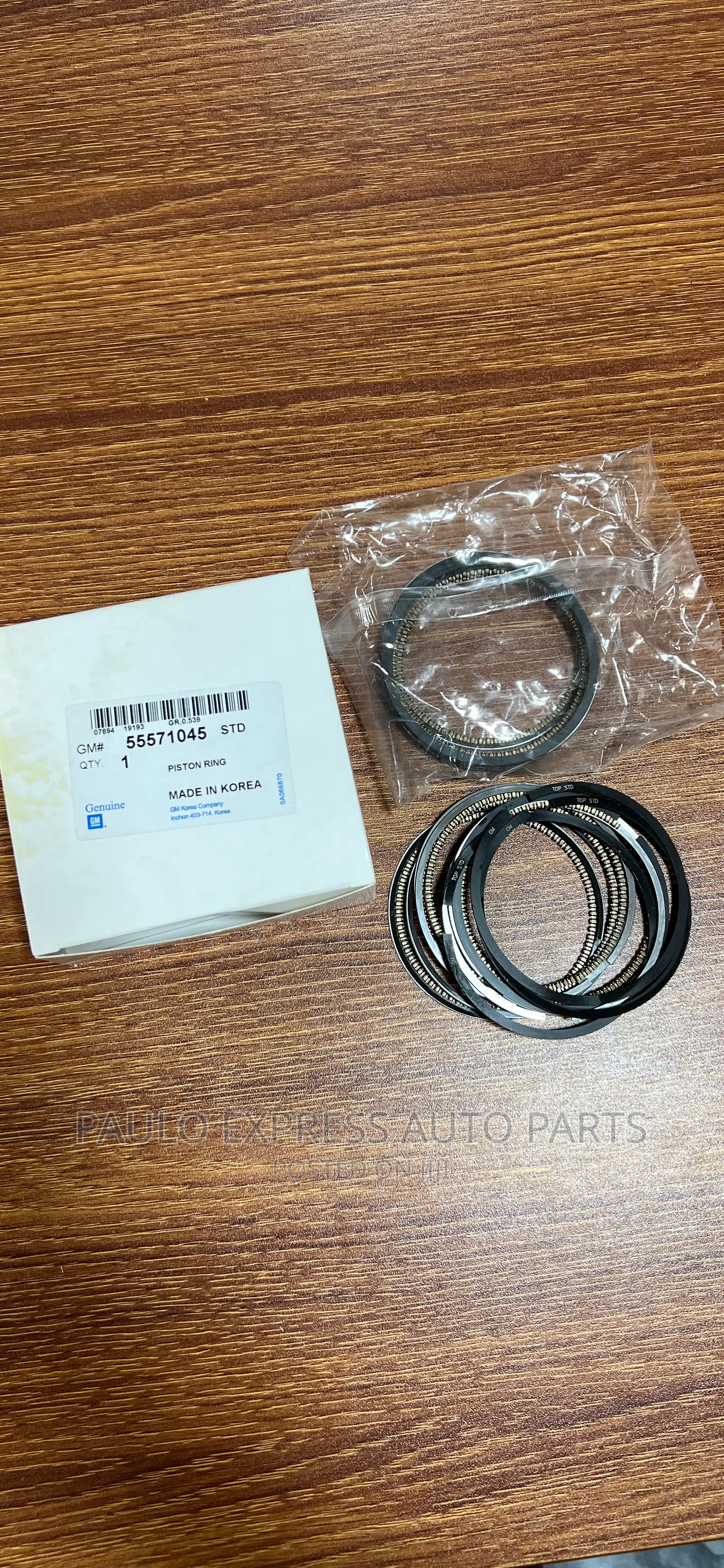 Original GM Piston Rings