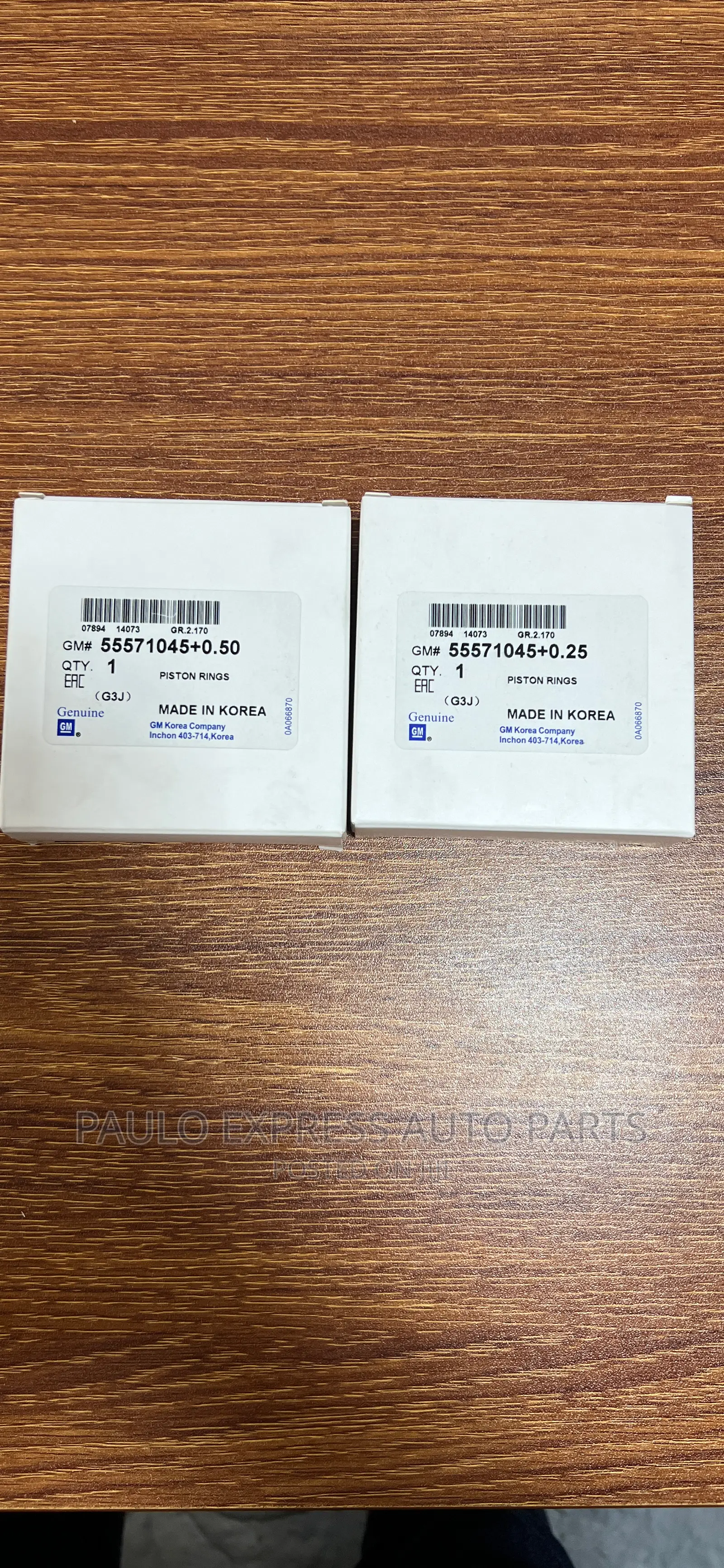 Original GM Piston Rings