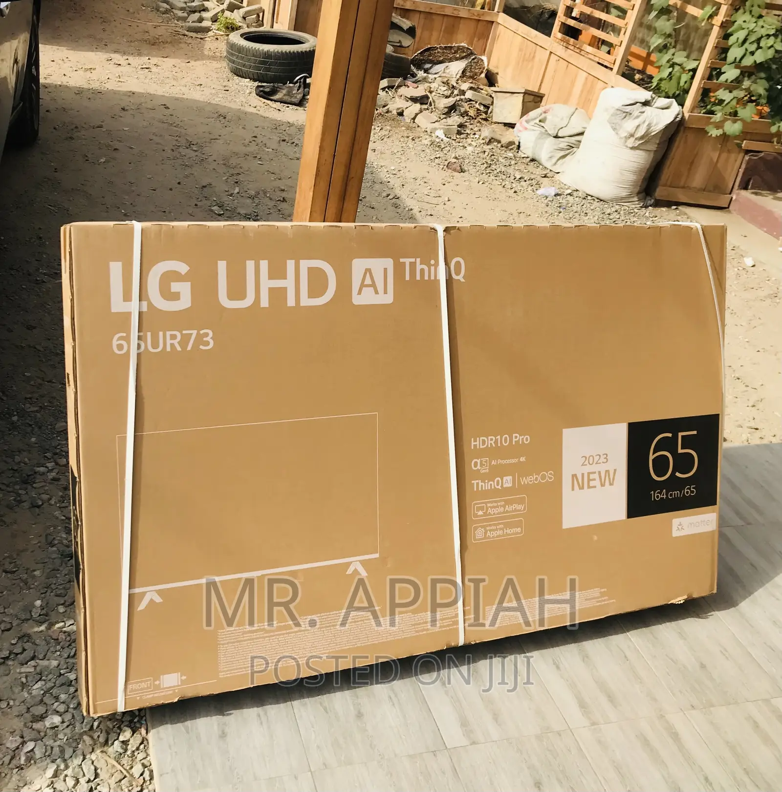 Reliable Lg 65 Inch Uhd Smart Led Electric Tv(Black)65ur73.
