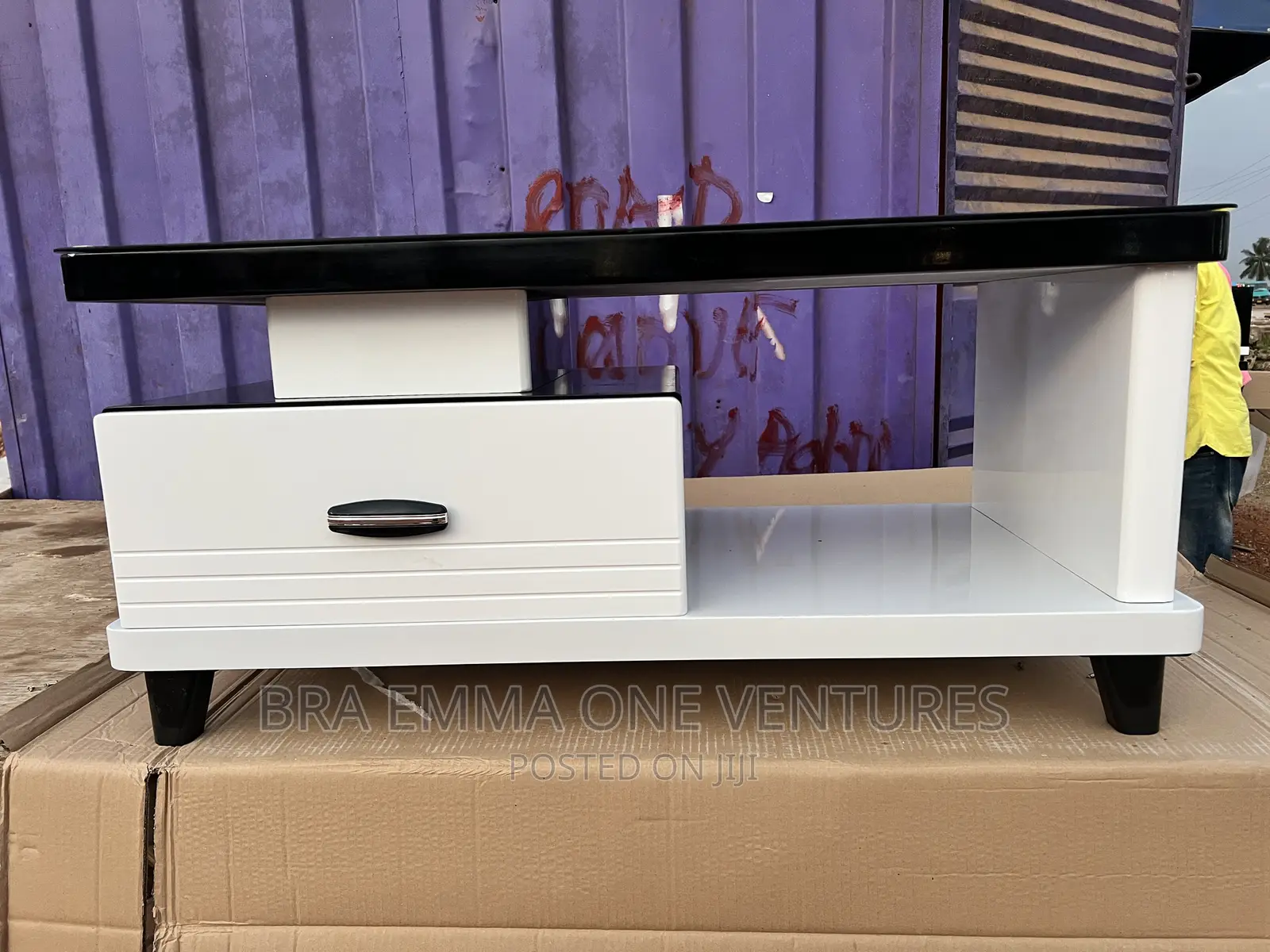 Imported Center Table With Drawer