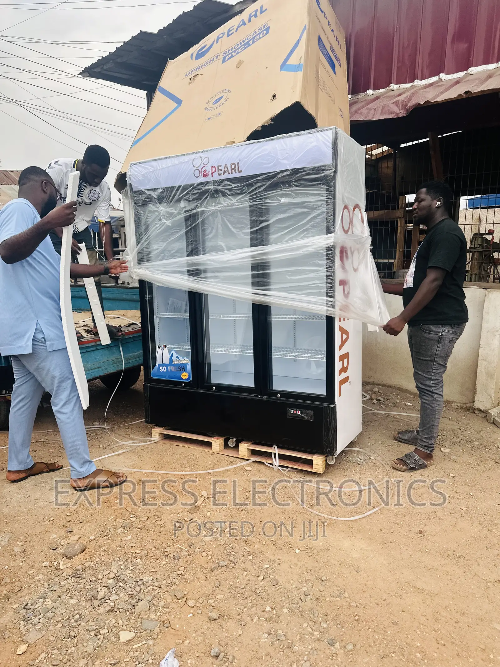 PVC-150 Display Fridge Three Doors