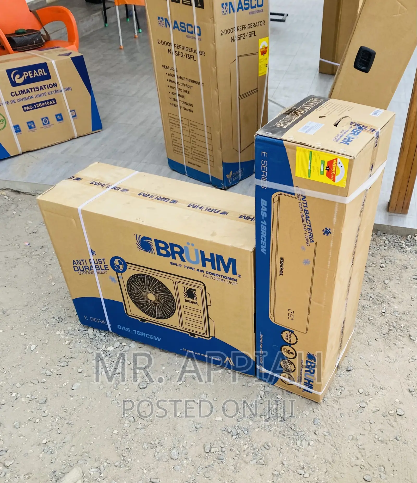 Energy Sufficient Bruhm 2.5hp Inverter Anti-Rust Body Ac.