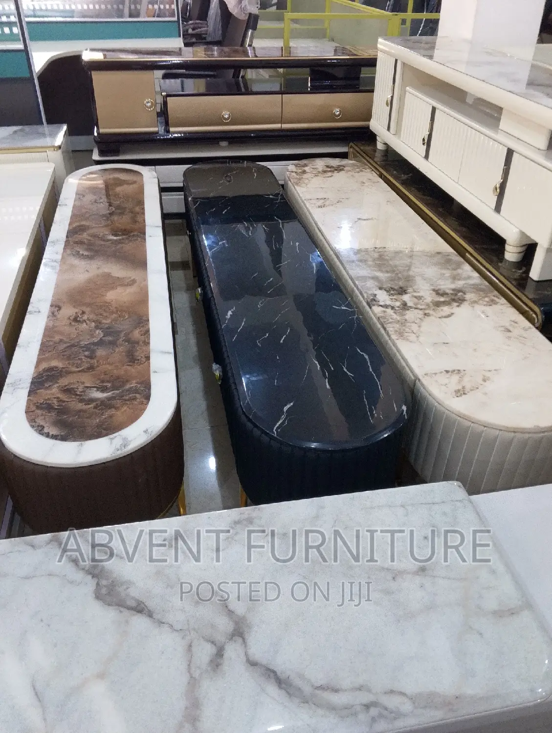 Executive Marble TV Stand