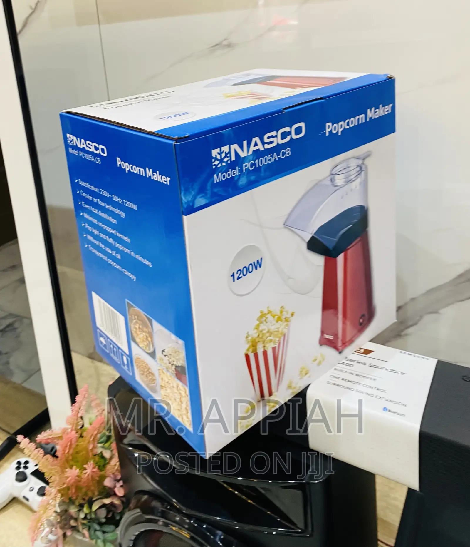 Purchase Adorable Nasco 1200W Electric Popcorn Maker.