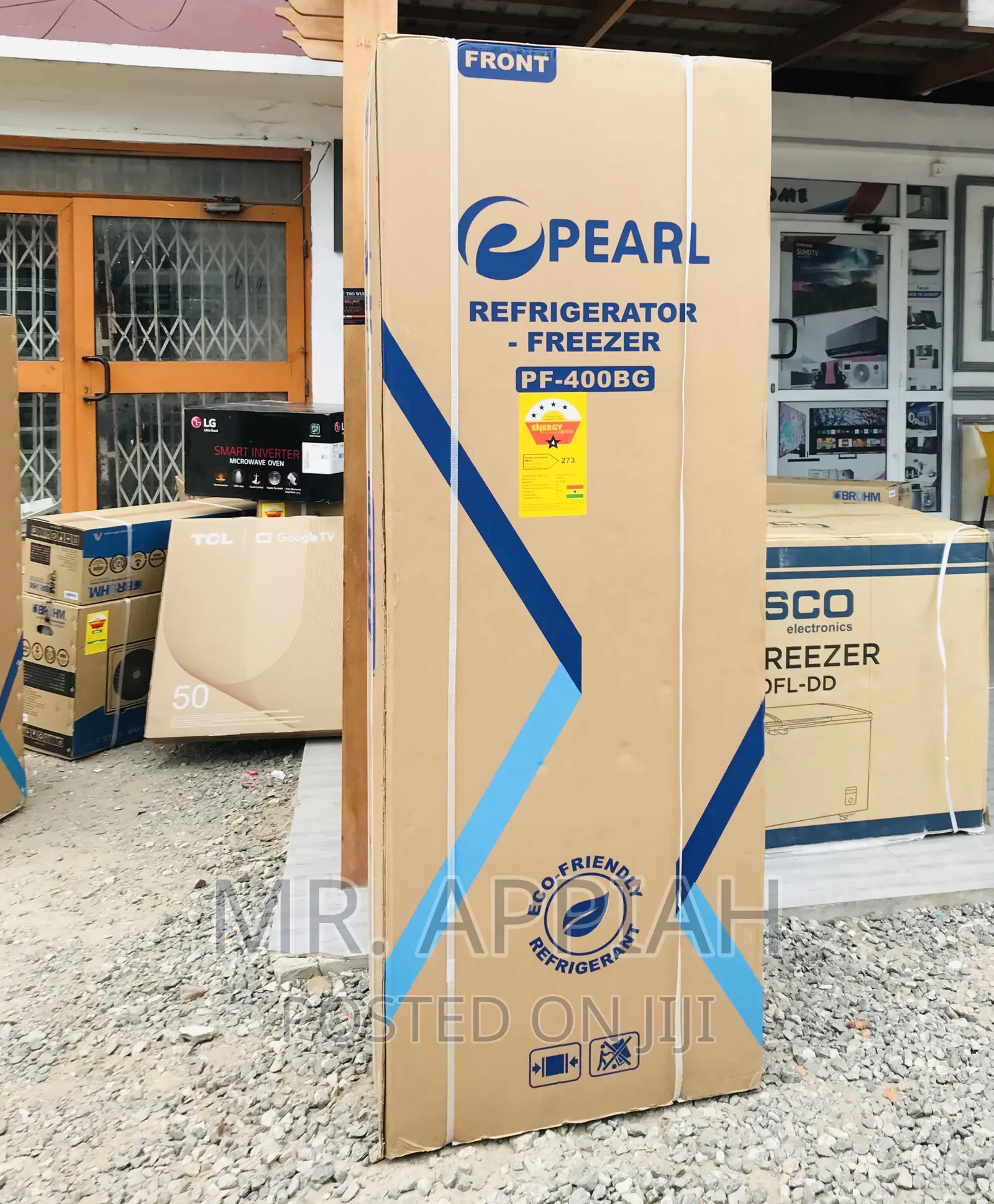 Energy Sufficient Pearl Pf-400bg French Door Fridge,Mirror