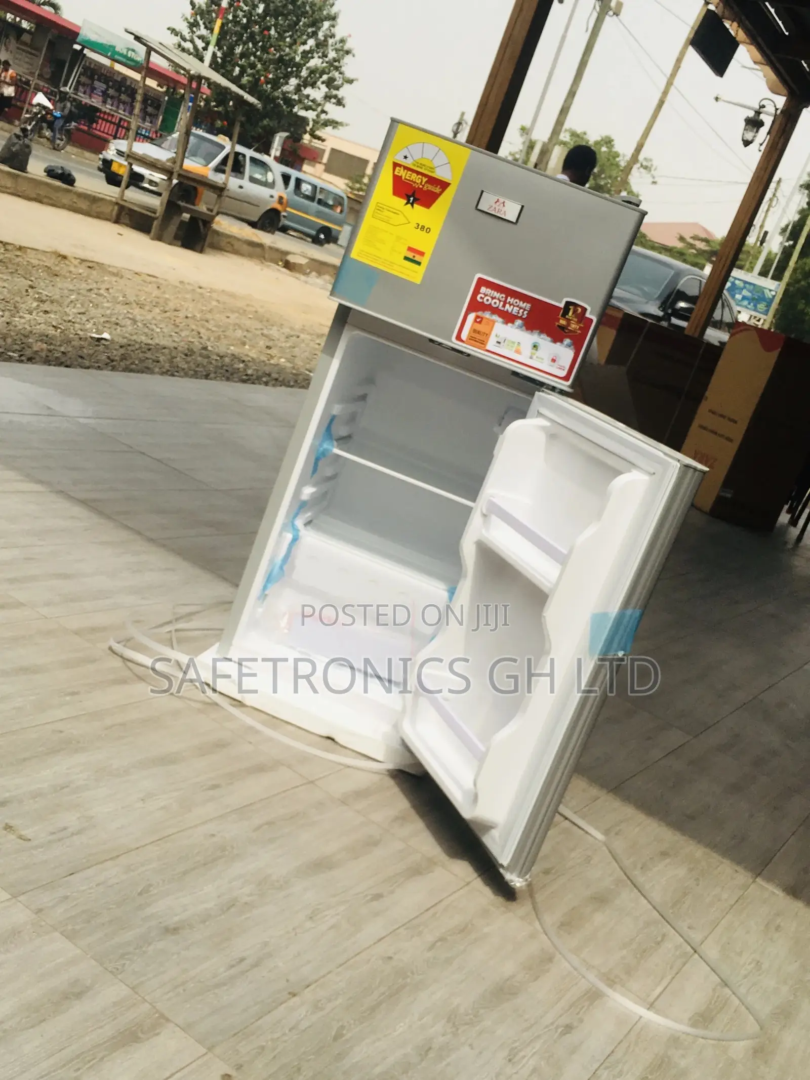 Electric Gray Topfreezer Doubledoor Zara-135kh Fridge