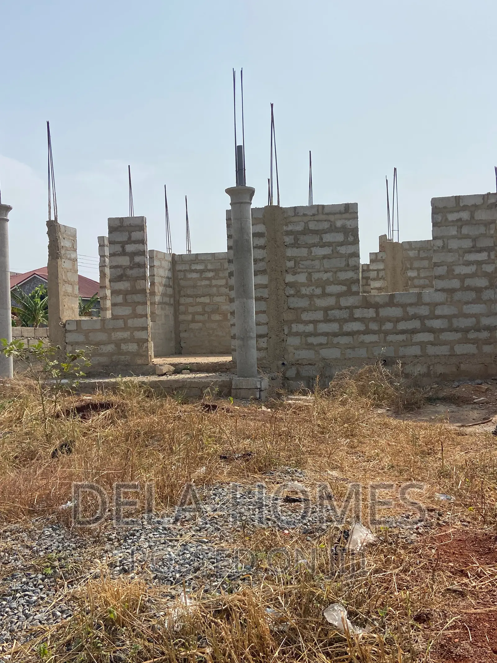 Three Bedroom Uncompleted for Sale at Ashaley-Botwe.