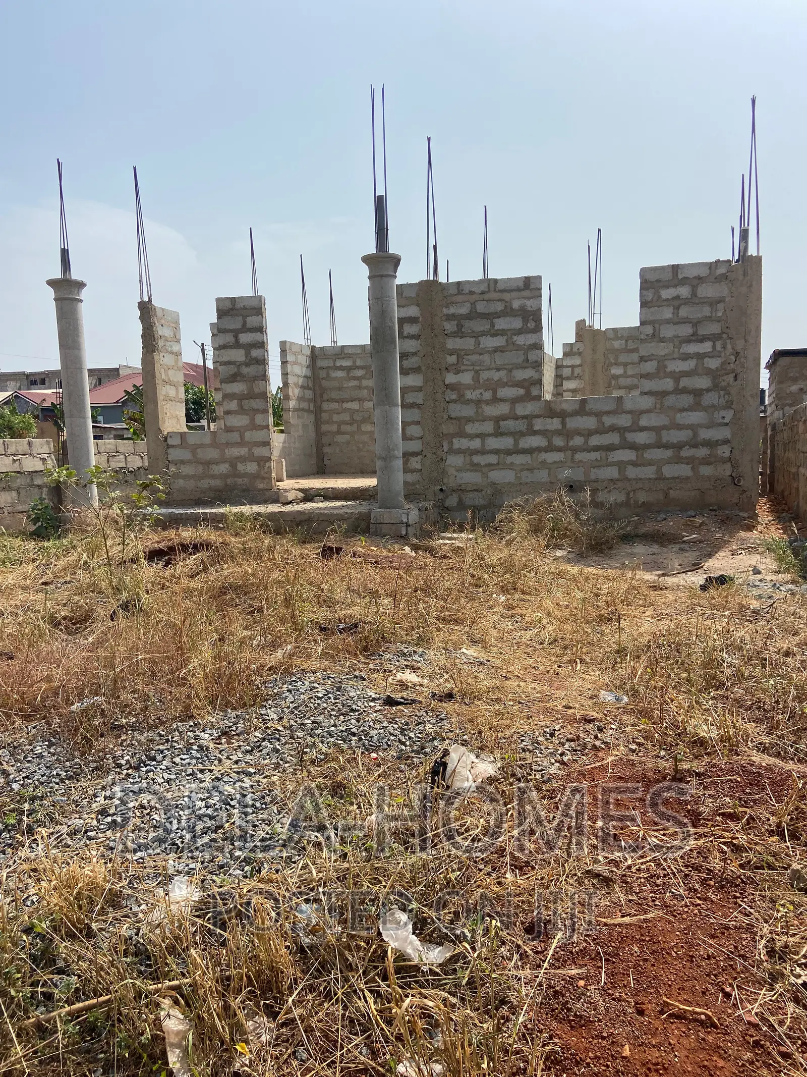 Three Bedroom Uncompleted for Sale at Ashaley-Botwe.