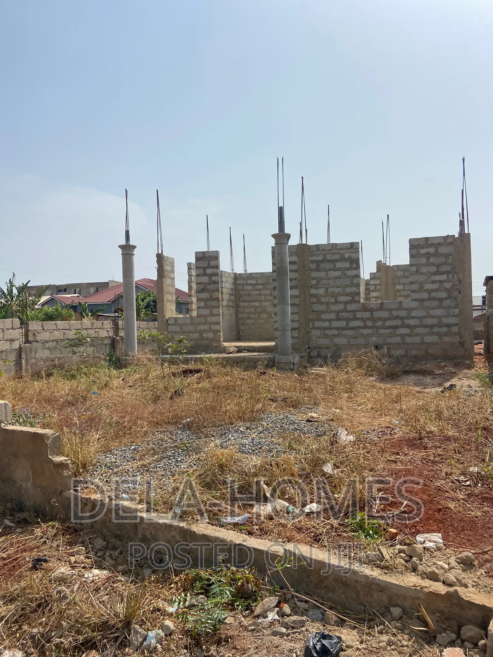 Three Bedroom Uncompleted for Sale at Ashaley-Botwe.