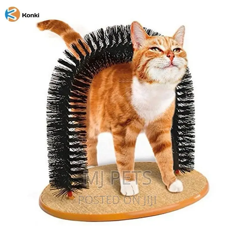 Self Hair Rubbing Scratching Grooming Toy for Cats