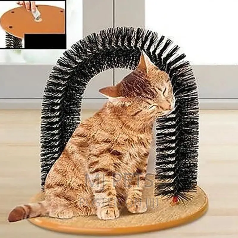 Self Hair Rubbing Scratching Grooming Toy for Cats