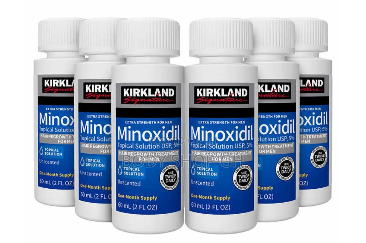 Undiluted Kirkland Minoxidil - New Design [ USA - Original]