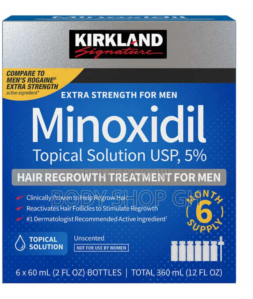 Original Kirkland Minoxidil - New Design [ Undiluted- USA ]