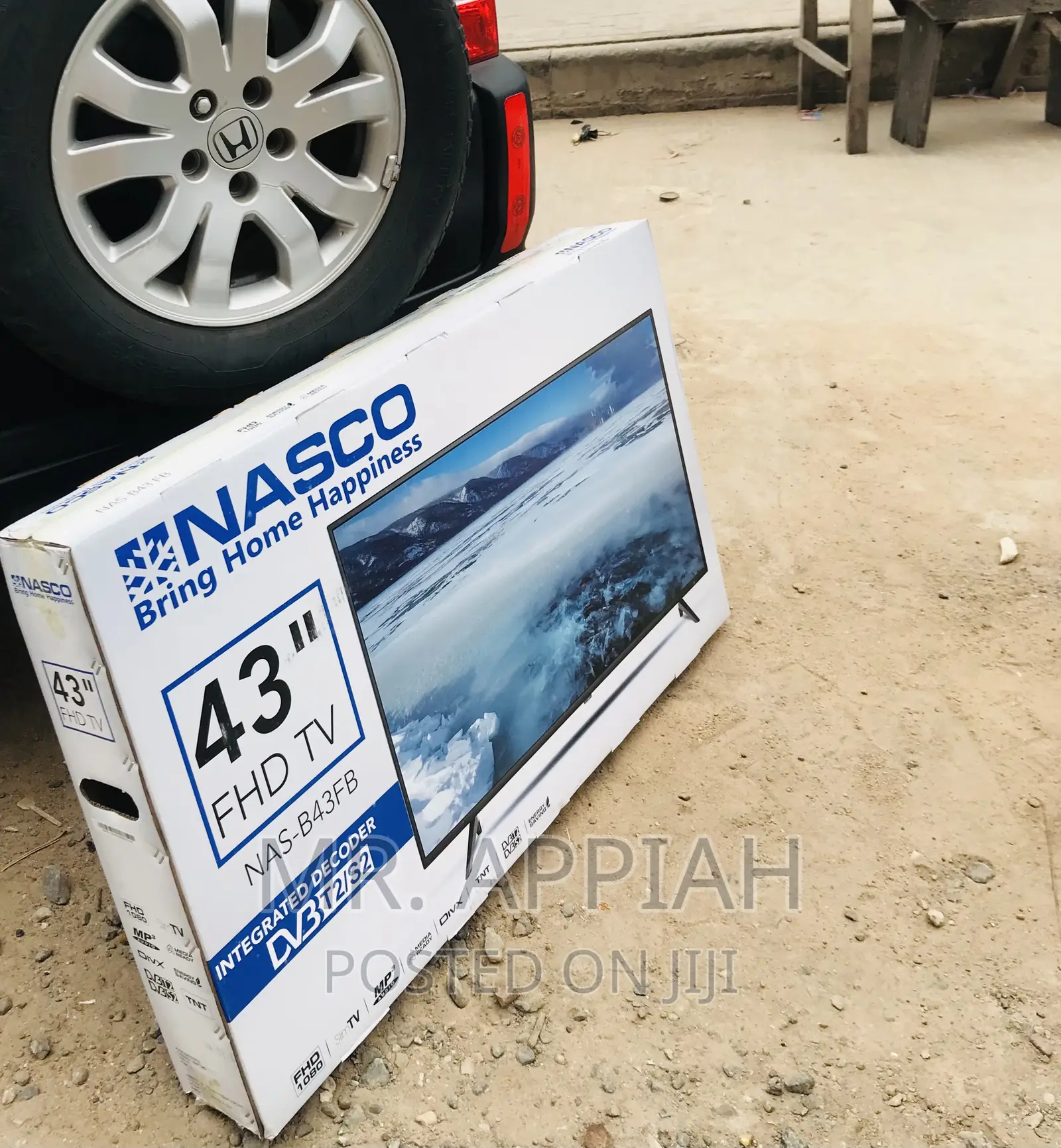 High Quality Nasco 43 Inch Full HD Electric Led Tv.
