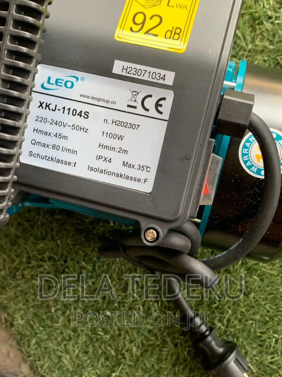 1.5hp Leo Surface Water Pump