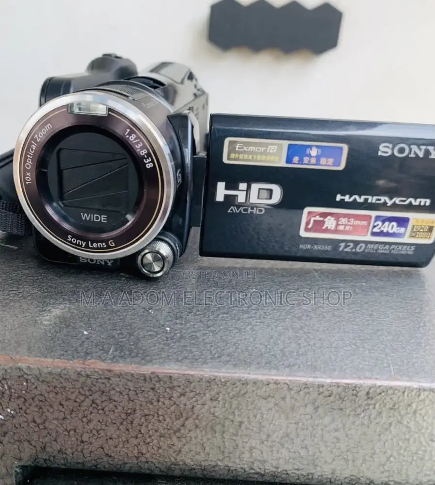 Unique Design Sony HDR-XR550E Handycam PAL Camcorder(240GB).