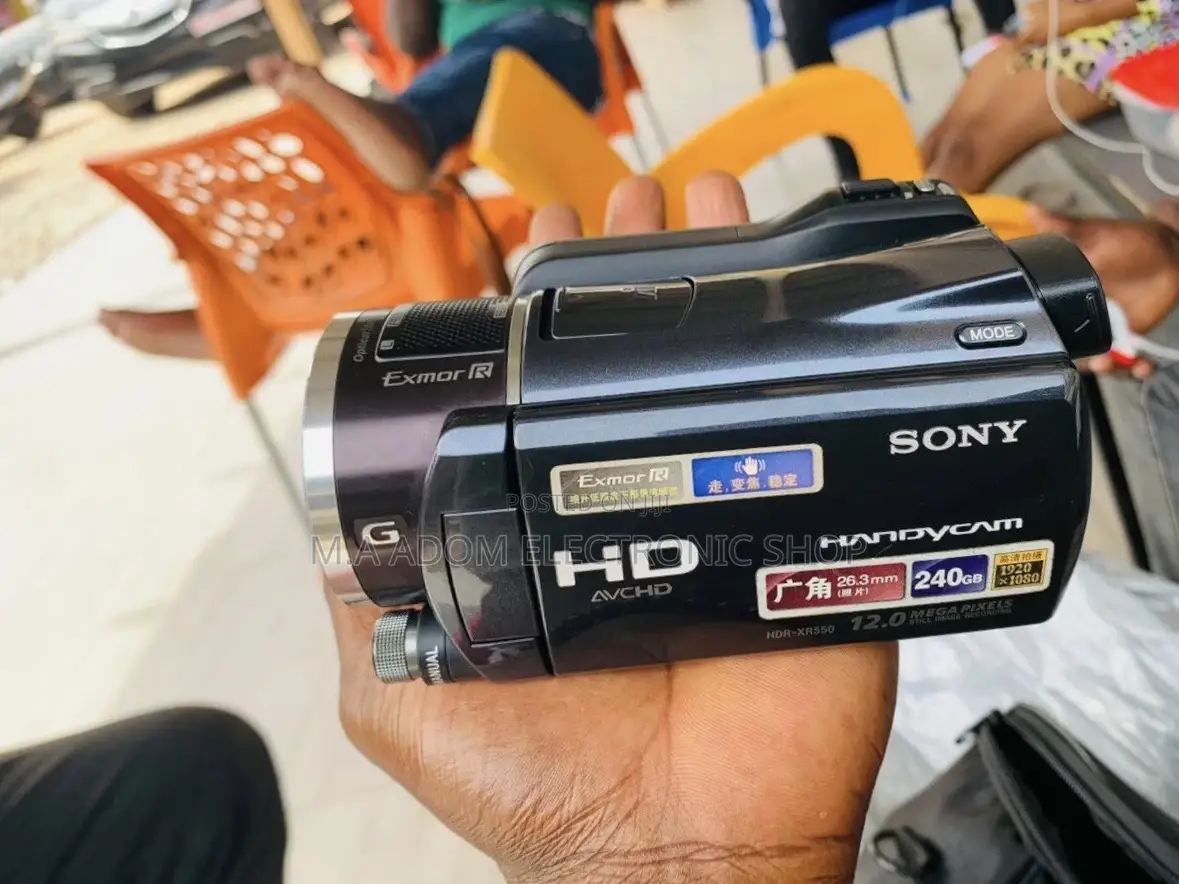 Long Lasting HDR-XR550E 240GB HD Handycampal Camcorder,Black