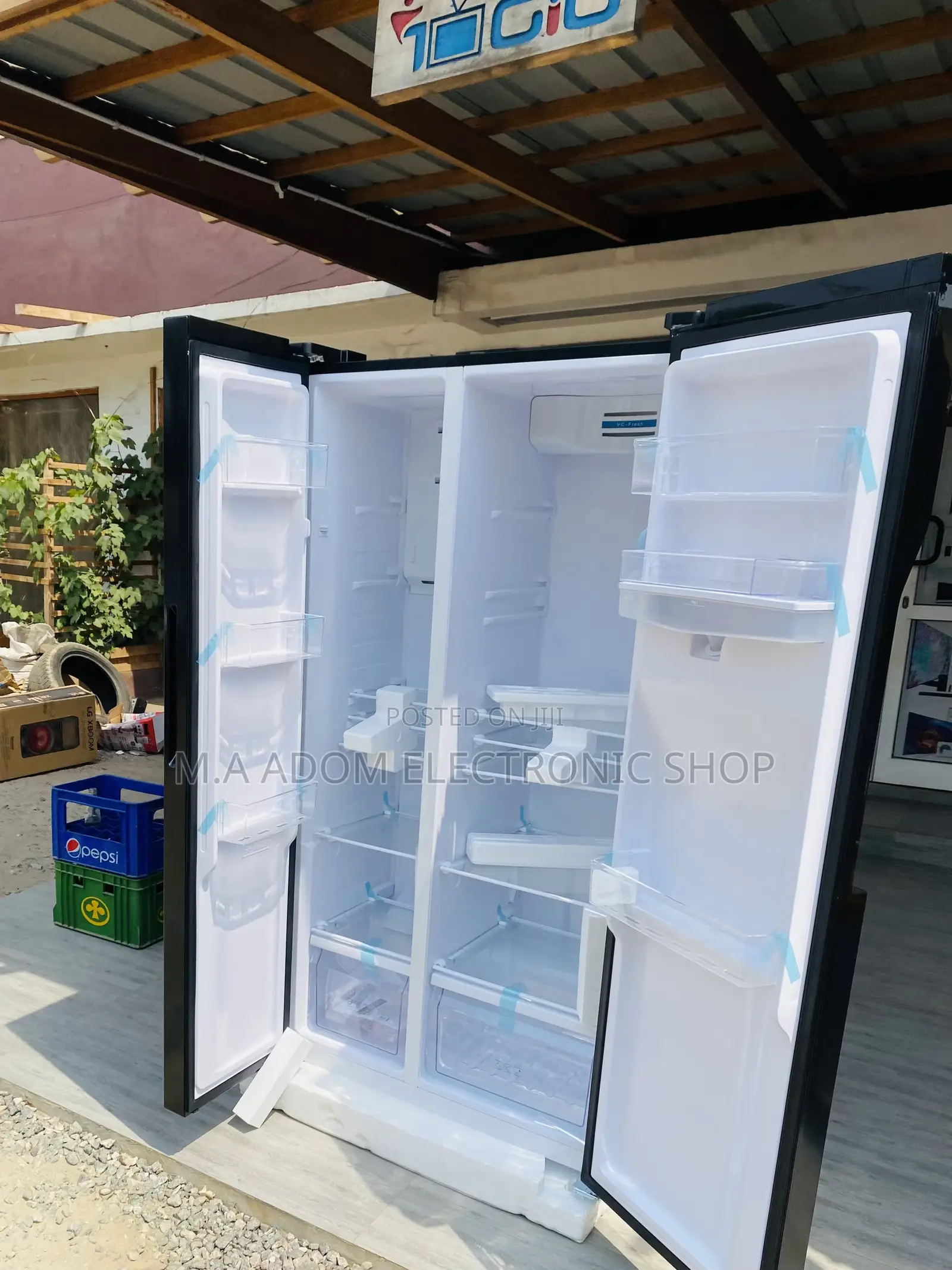 Sealed in Box Nasco Nassb2-64s Electric Fridge,Black.