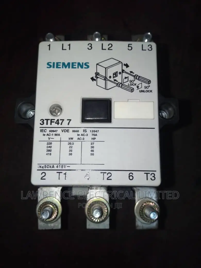 Simens Contactors 3TF47 80amps