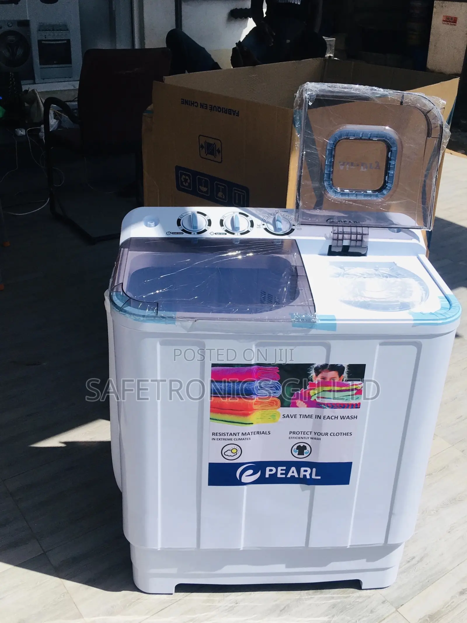 Topload Pearl Washingmachine 7kg Semiautomatic Essential
