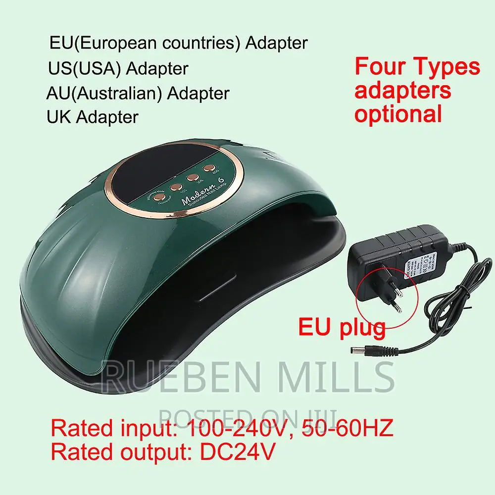 Green Two Hands 69leds Powerful 2 In 1 UV LED Nails Dryer