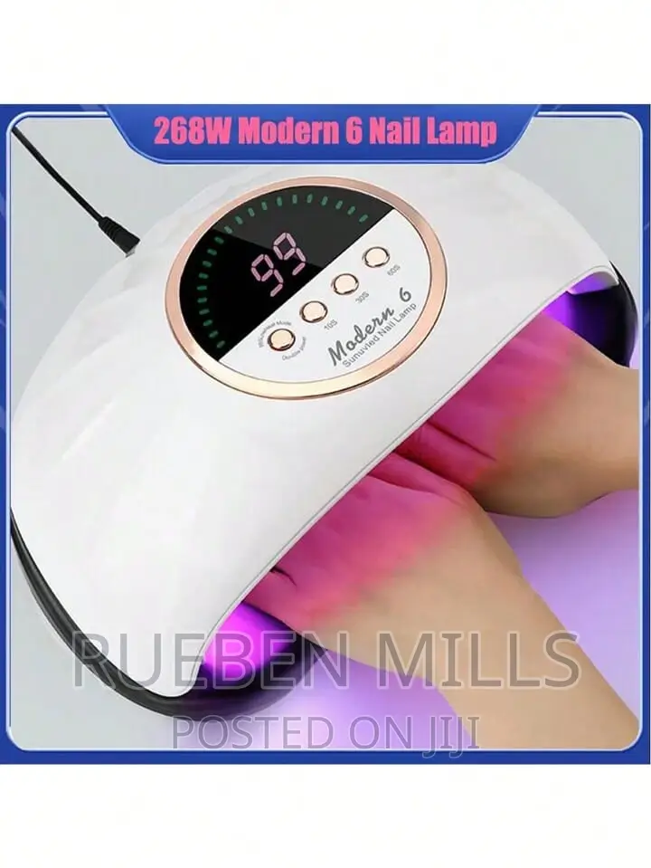 2 in 1 Led Lights Double Hands Nails Dryer Modern 6
