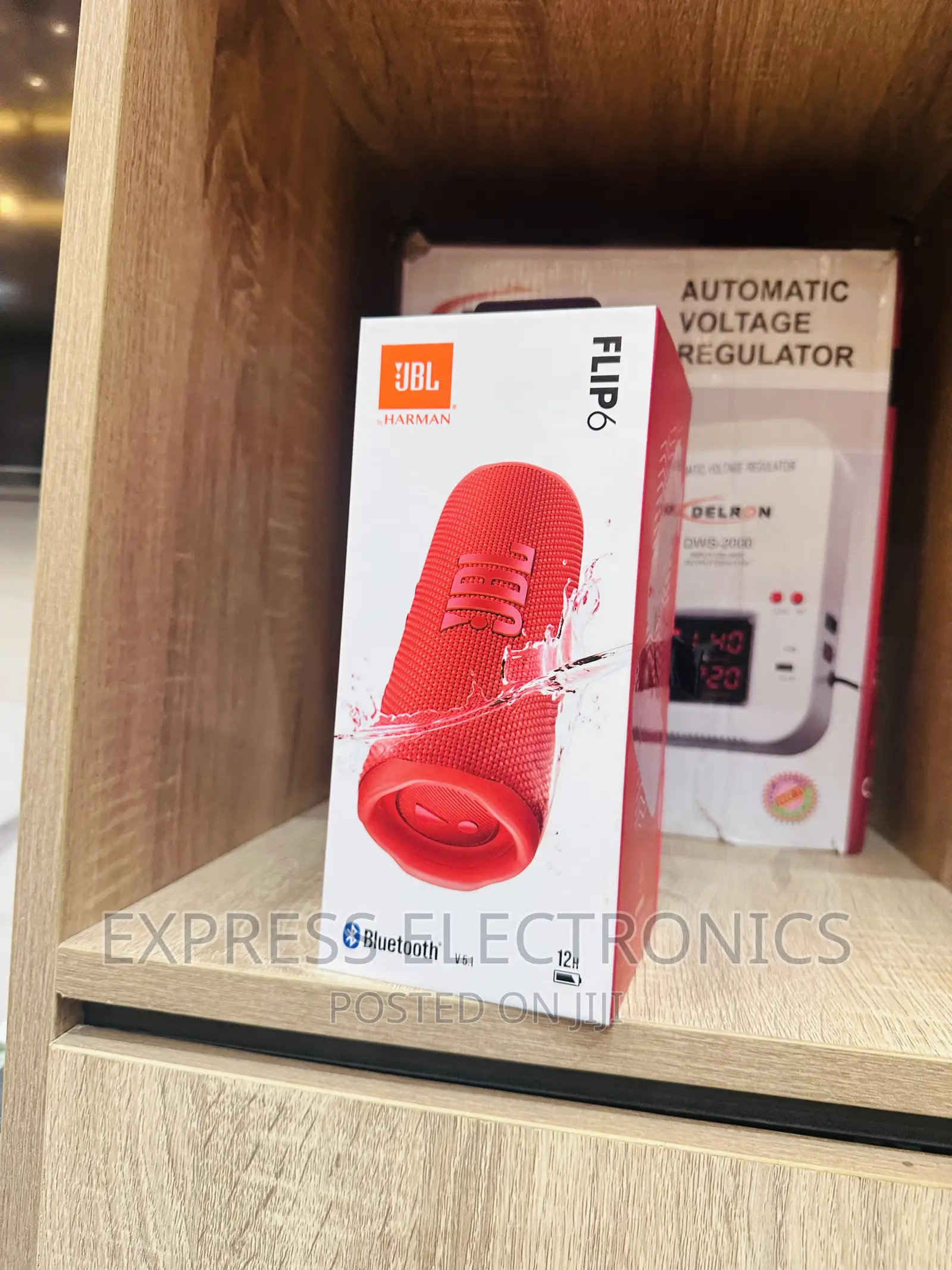 Waterproof Bluetooth Speaker JBL Flip 6 Red.