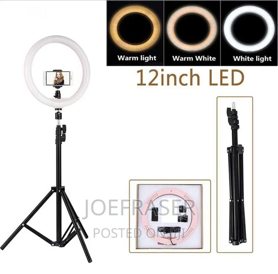 12, 14, and 18 Inches Ring Light