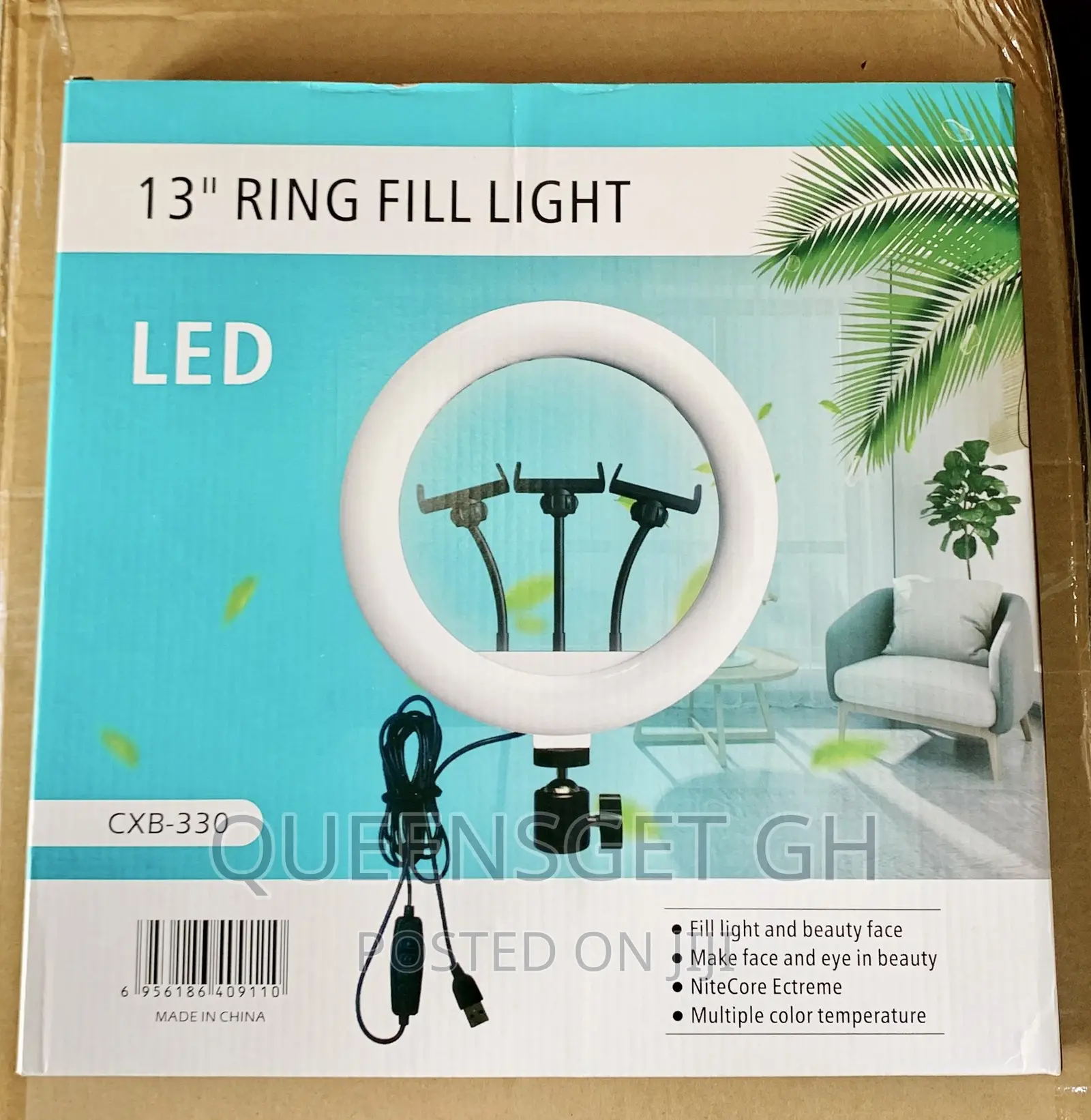 13 Inches Ring Light + Stand