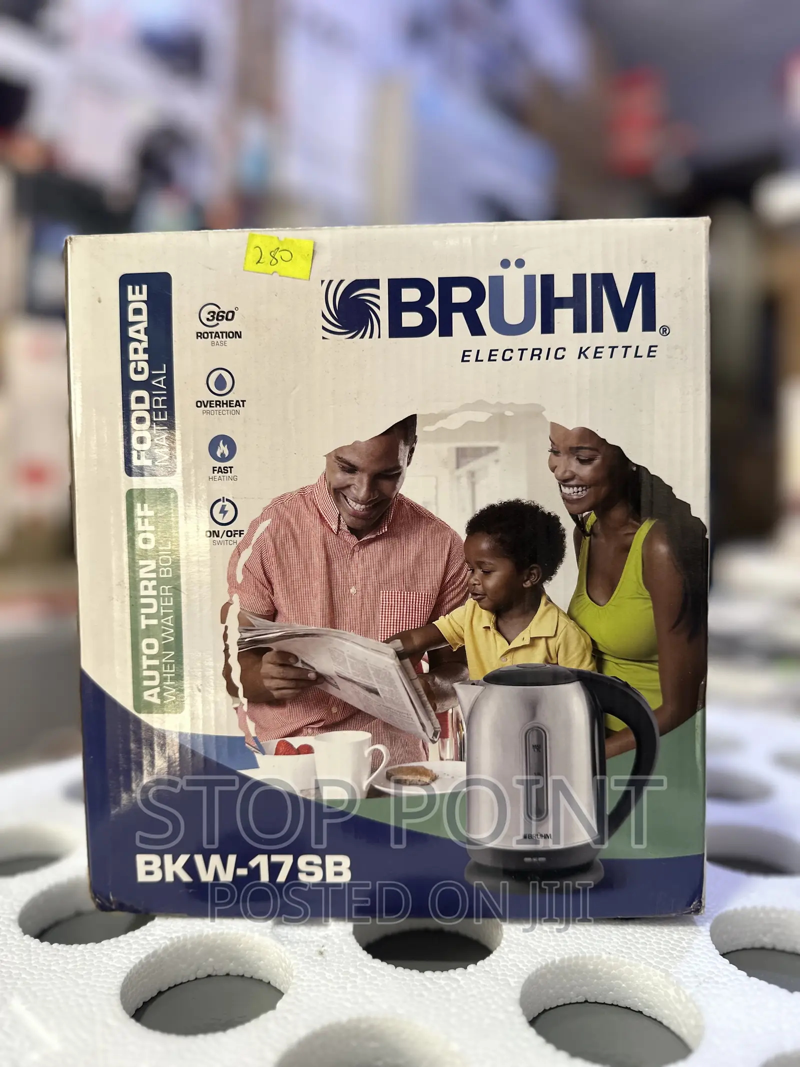 Bruhm Stainless Steel Kettle