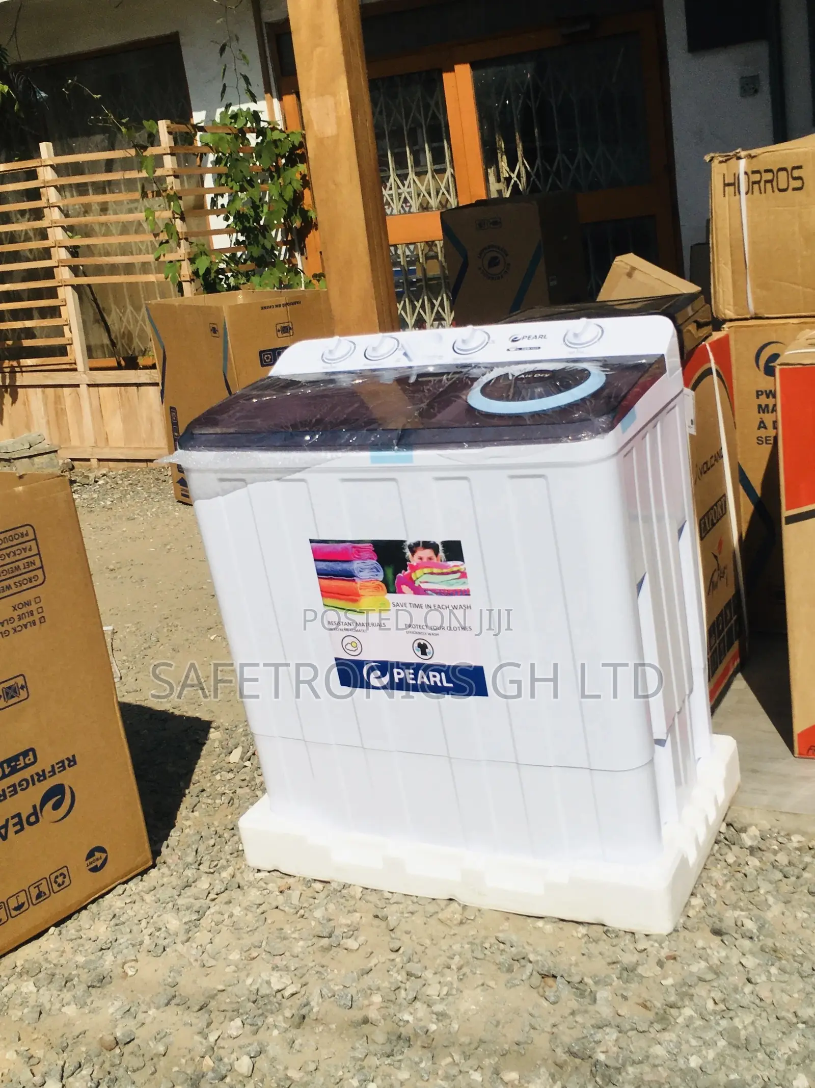12kg Topload Washingmachine Pearl Semiautomatic Twintub