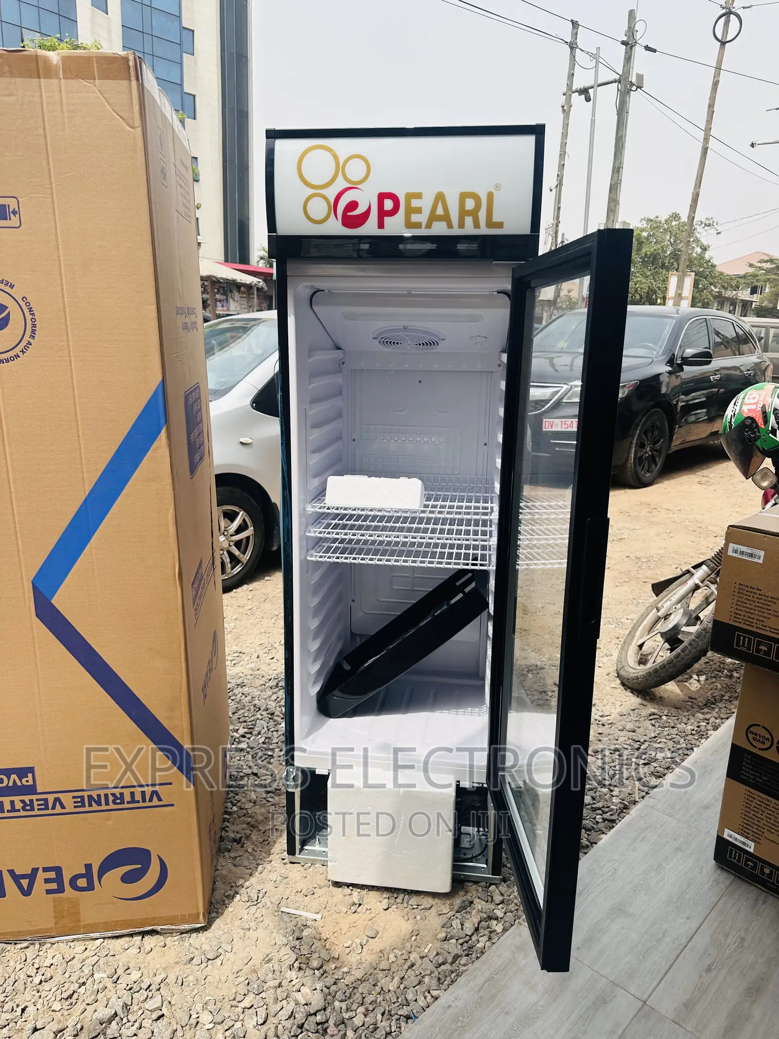 Authentic Sleek PVC-352-2B, 300 Litres—Fridge Pearl