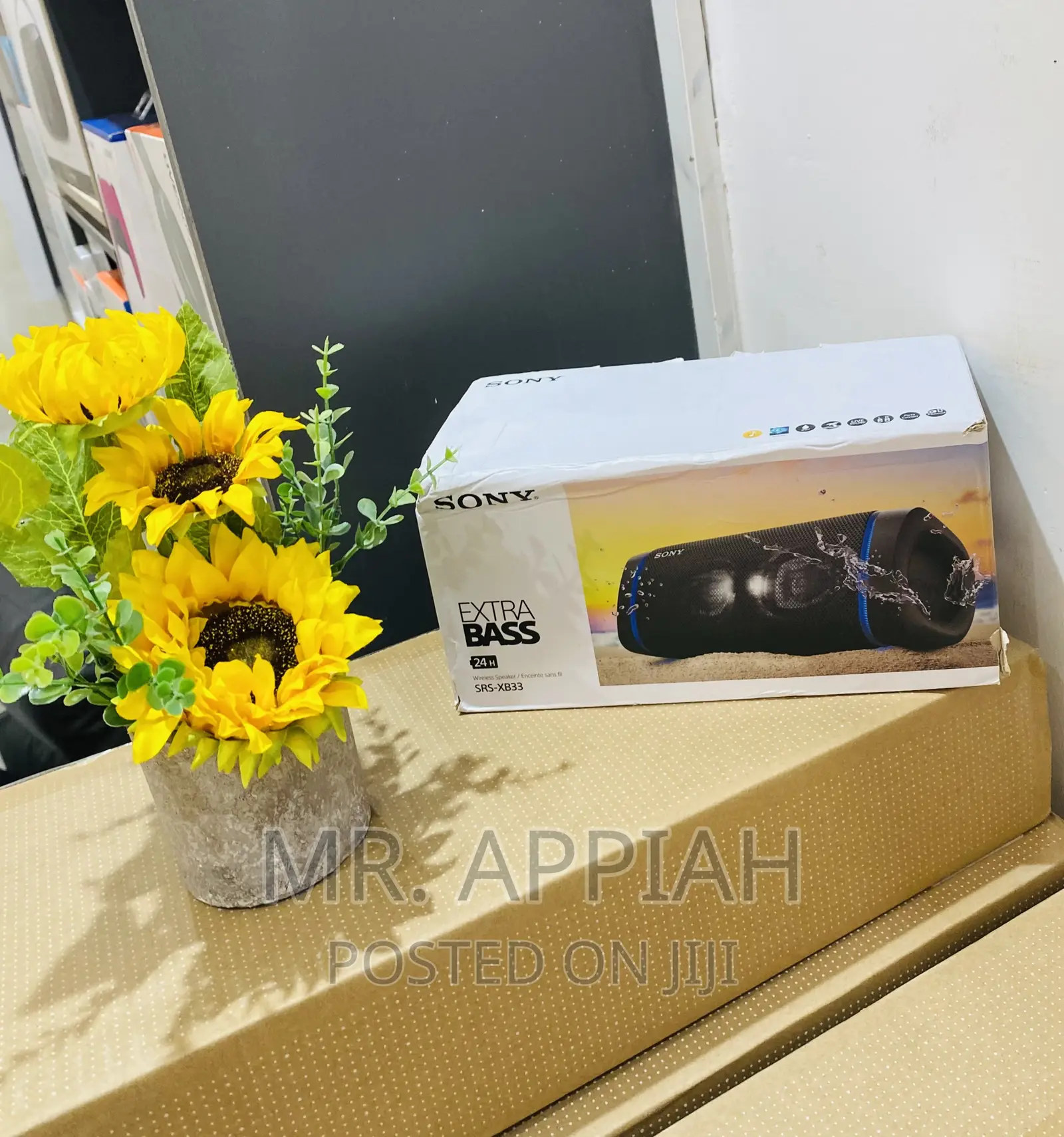 Brand New Sony SRS-XB33 Rechargeable Bluetooth Speaker.