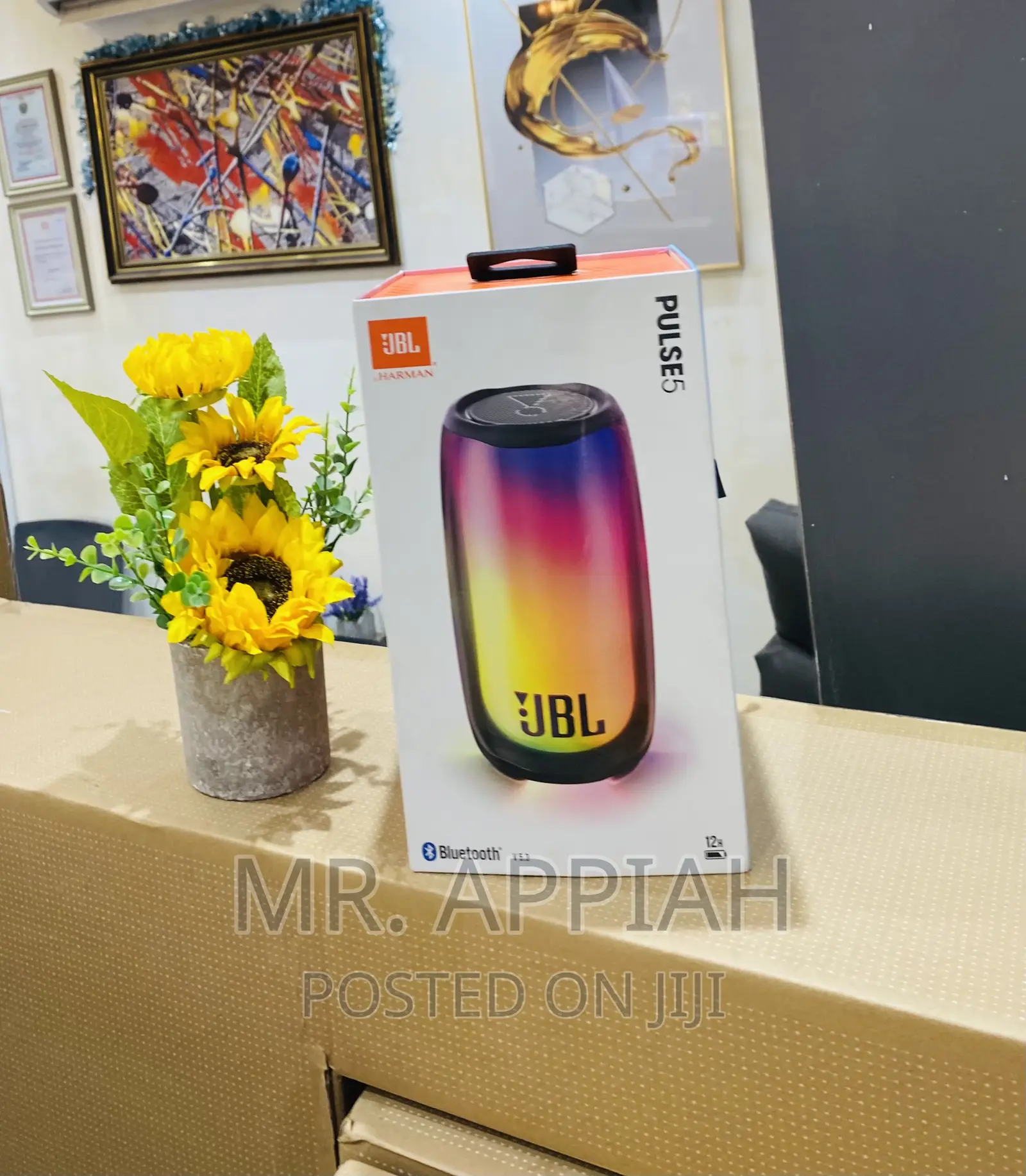 High Quality JBL Pulse 5 Rechargeable Speaker,Rainbow .