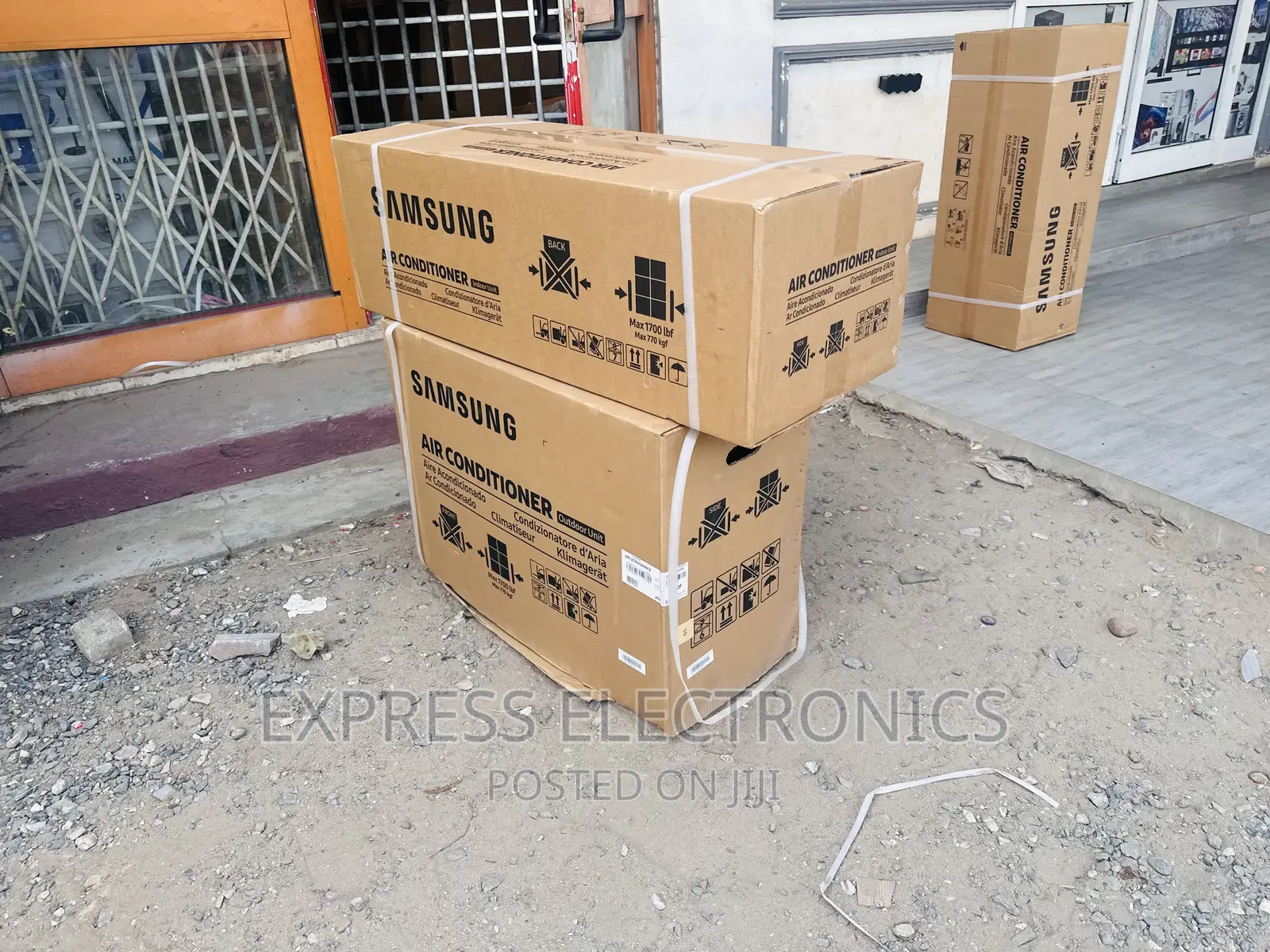 Samsung Split R410 Gas 1.5hp )) White LED