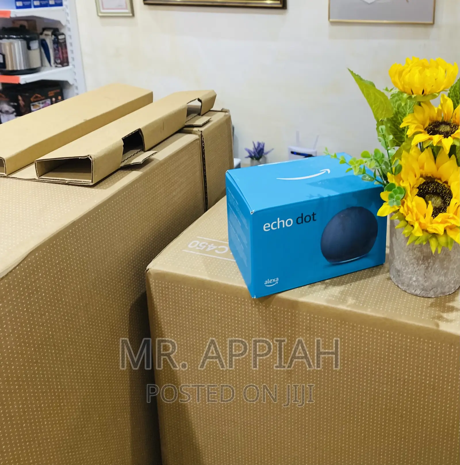 Well Design Echo Dot 5th Gen Rechargeable Speaker,Black.