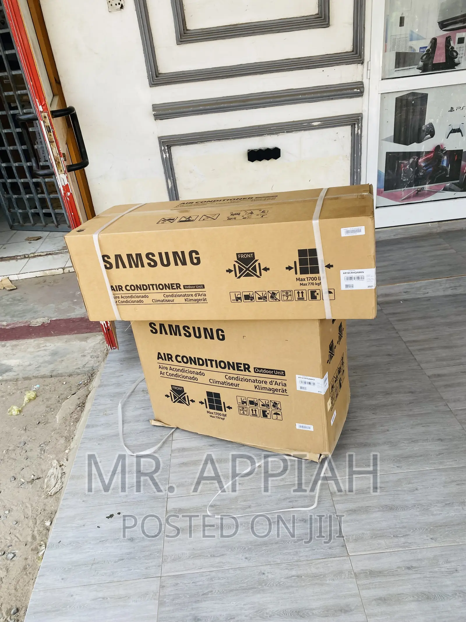 Brand New Samsung 1.5hp Split Type Ac(White)R410.