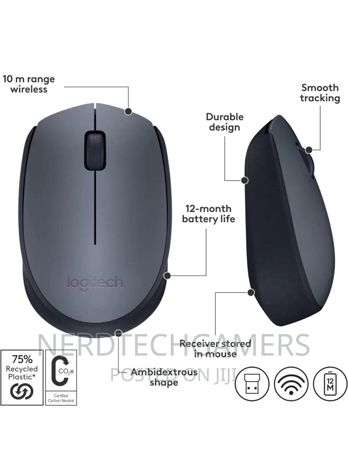 Logitech M170 Wireless Mouse