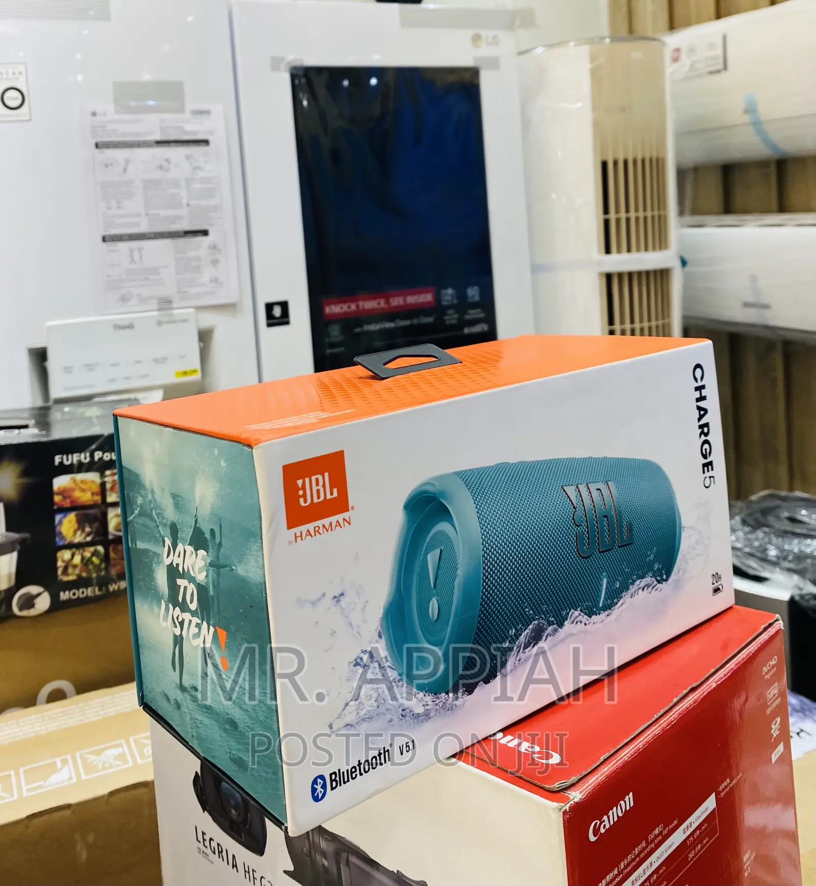Buy JBL Charge 5 Waterproof Bluetooth Speaker.
