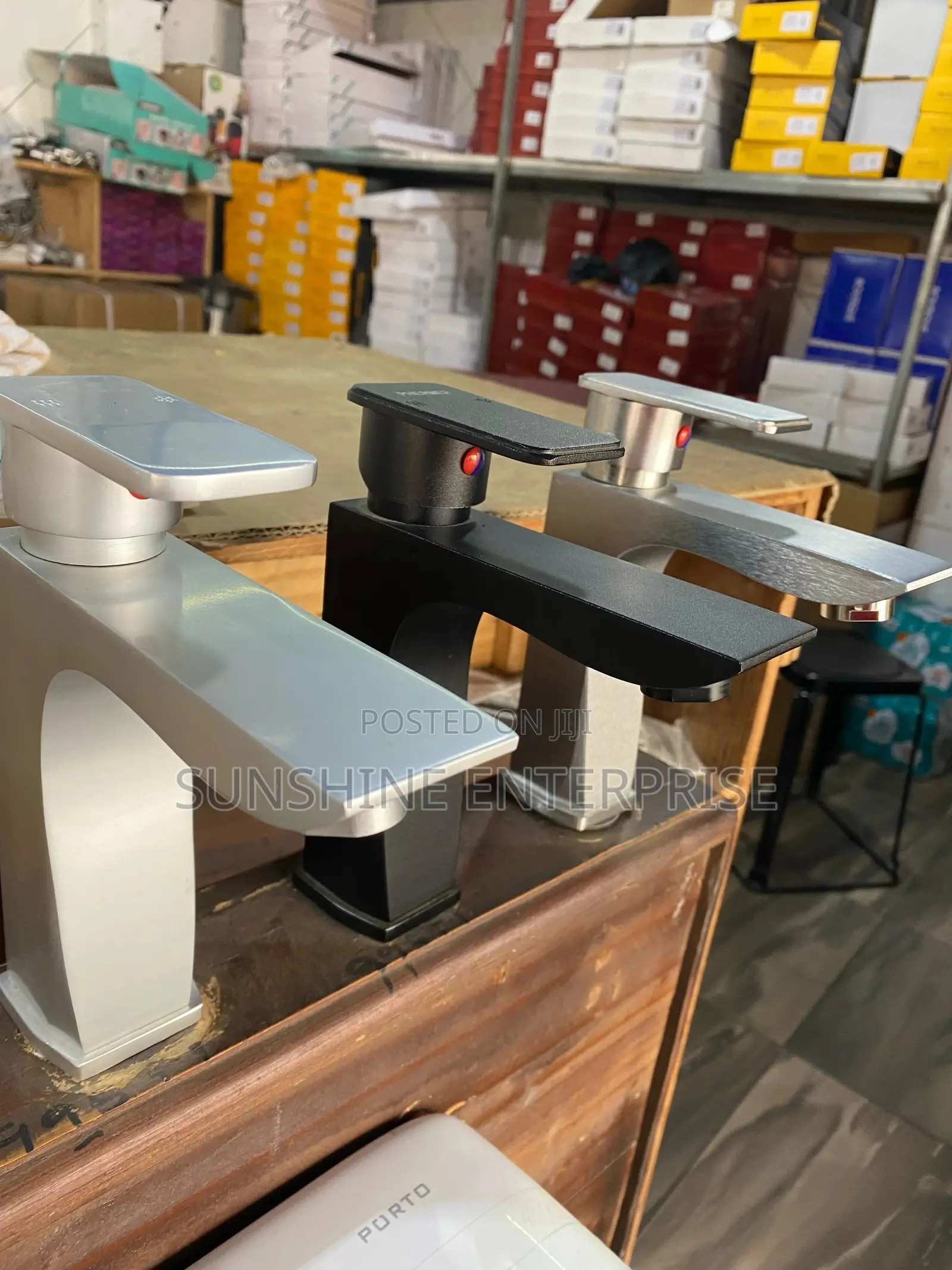 Hot and Cold Basin Tap