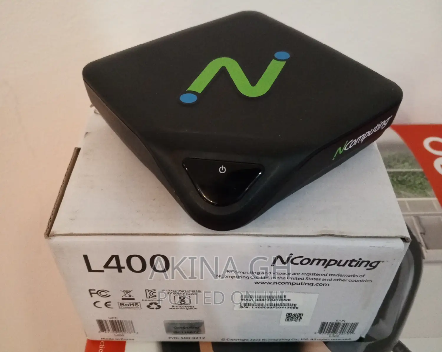 Ncomputing L400 Ethernet Virtual Desktop With Vspace Pro