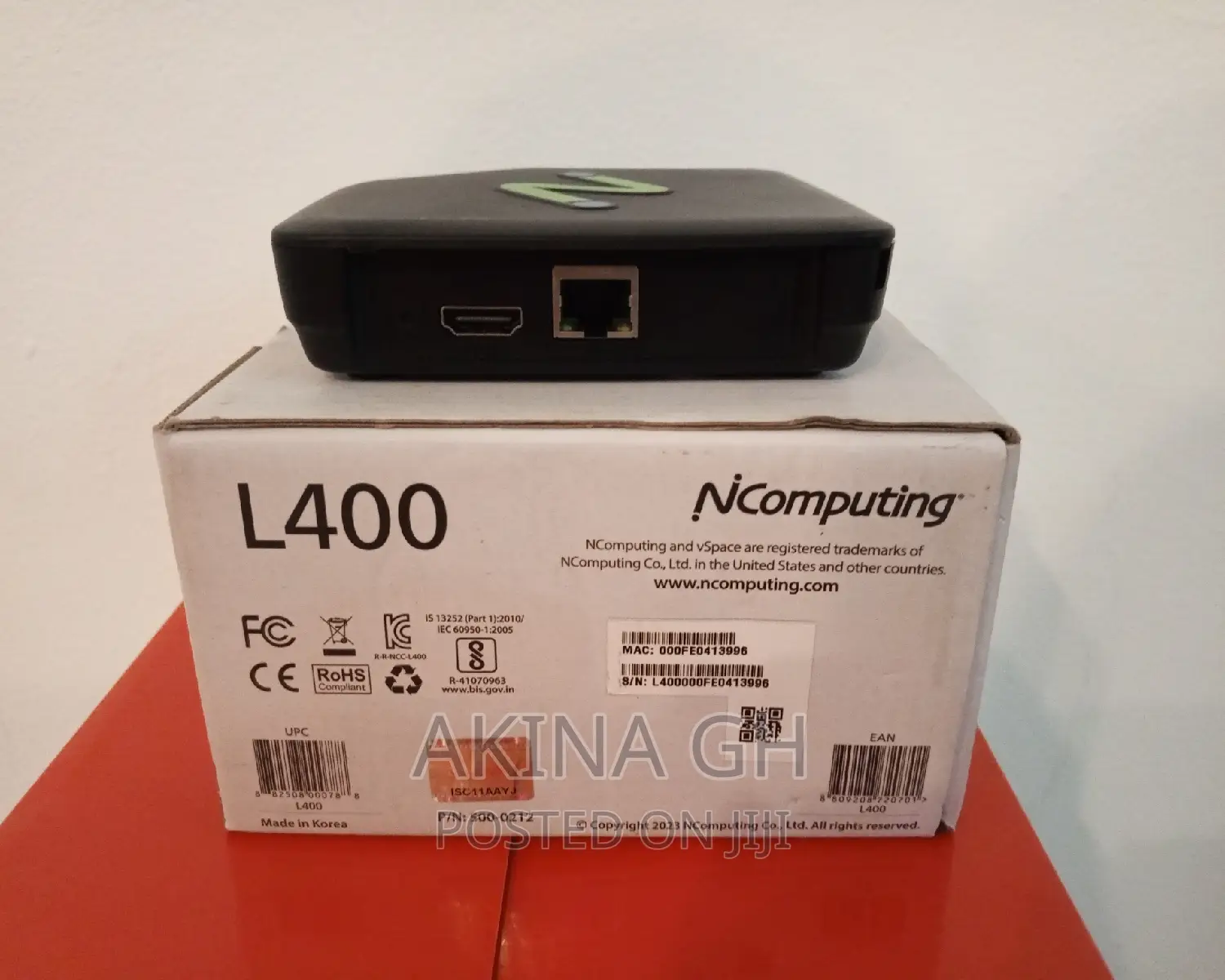 Ncomputing L400 Ethernet Virtual Desktop With Vspace Pro