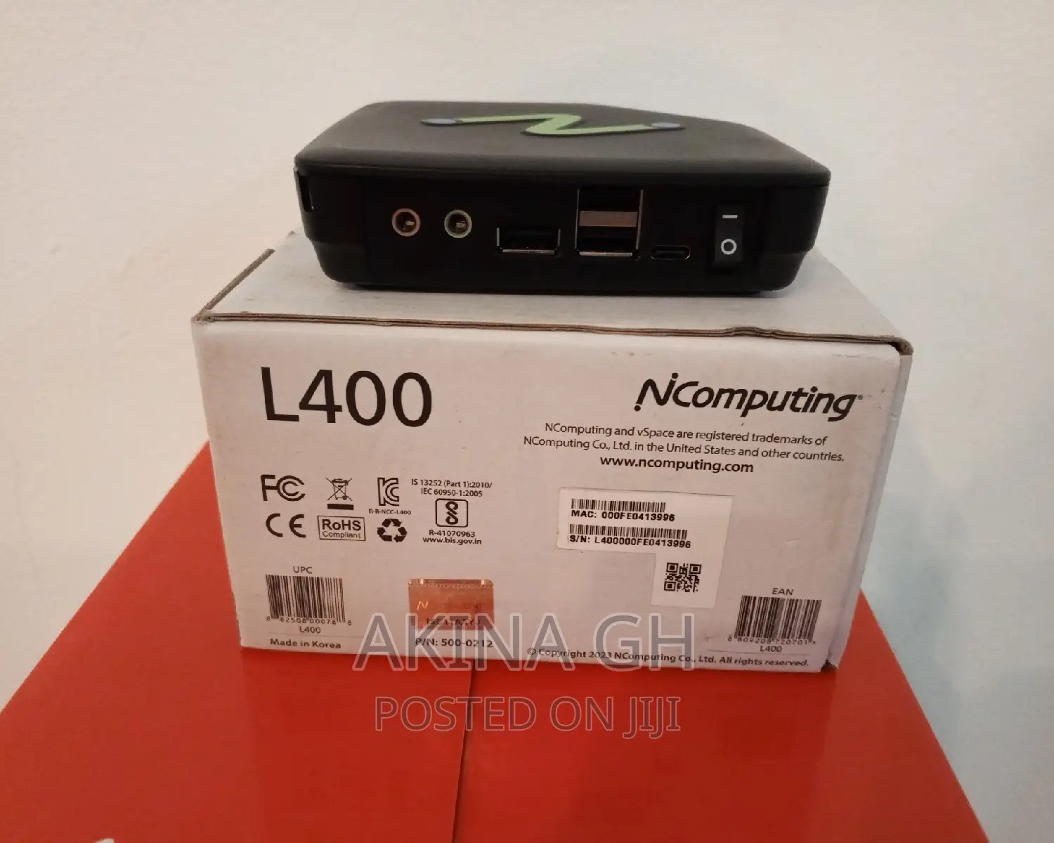 Ncomputing L400 Ethernet Virtual Desktop With Vspace Pro