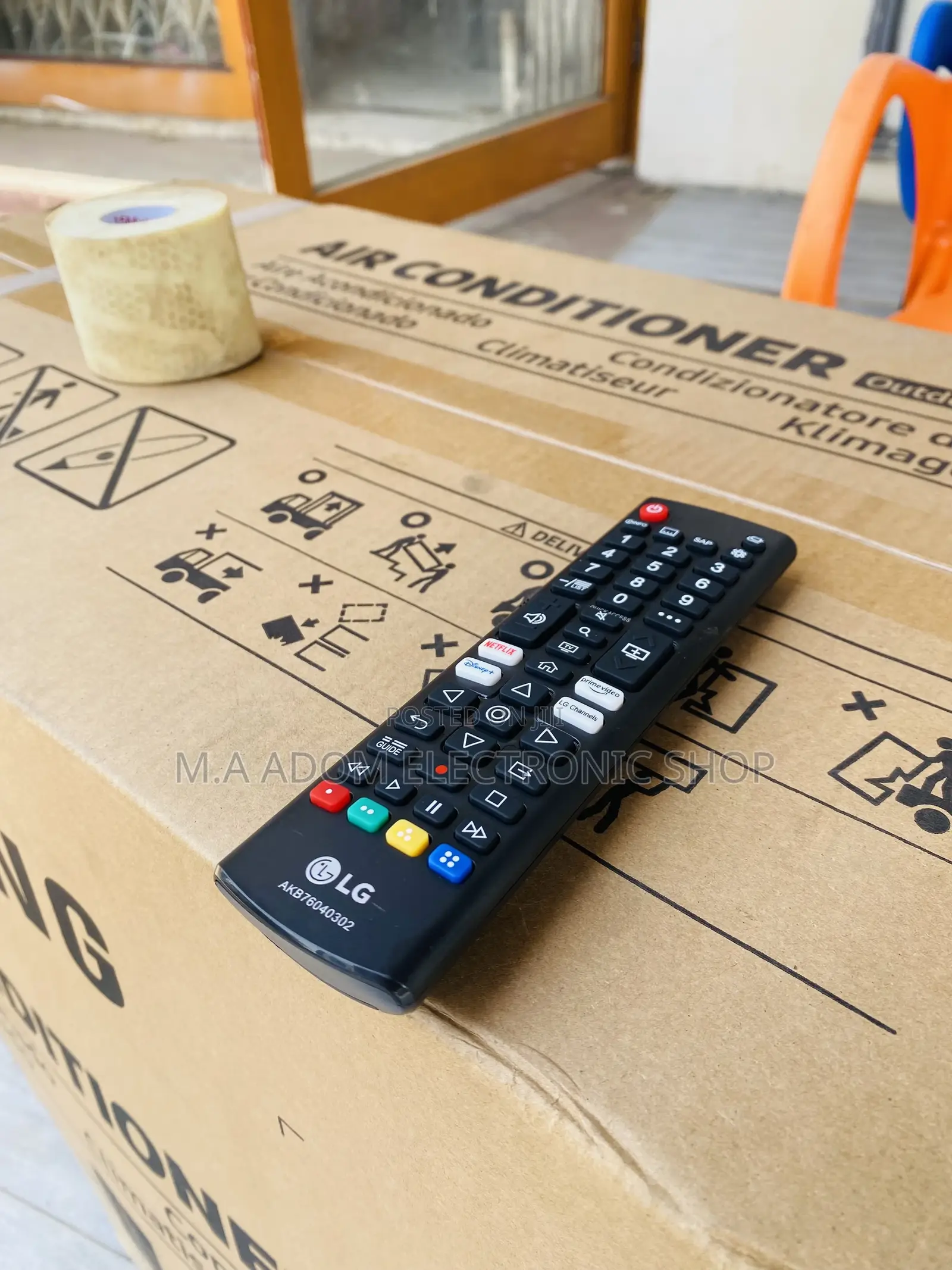 Shop Affordable LG Remote Control(Black) 