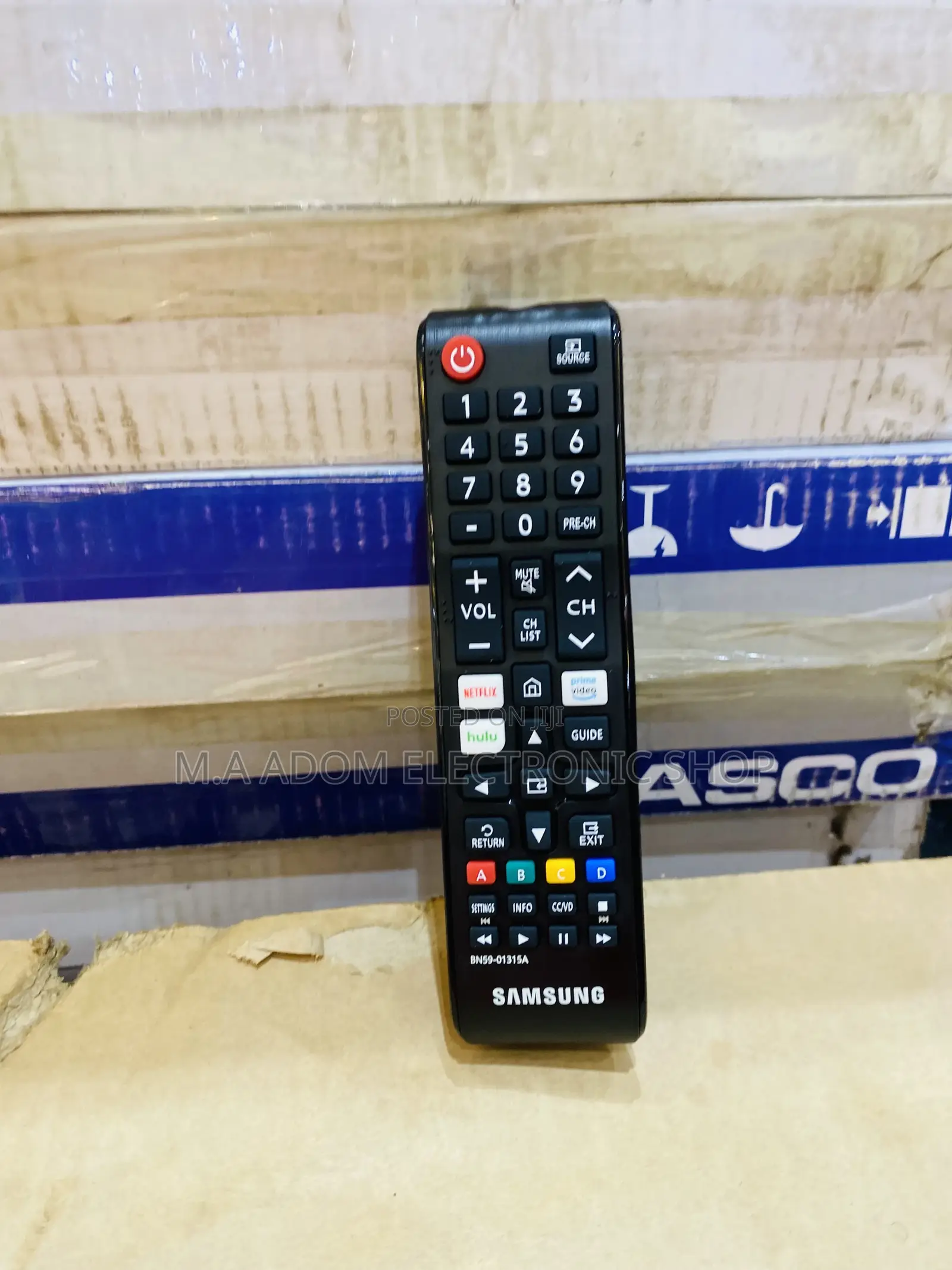 Samsung Electric Remove Control(Black).